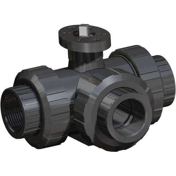 Kugelhahn aus PVC Item 635-636-637-638