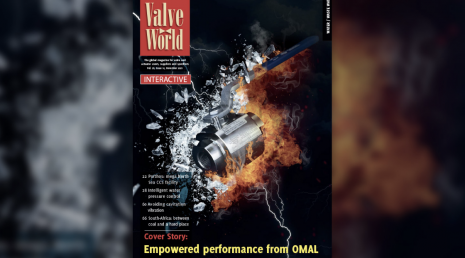 OMAL auf dem November-Cover des Valve World Magazine