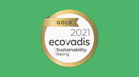 Neues Rating EcoVadis Gold Medal